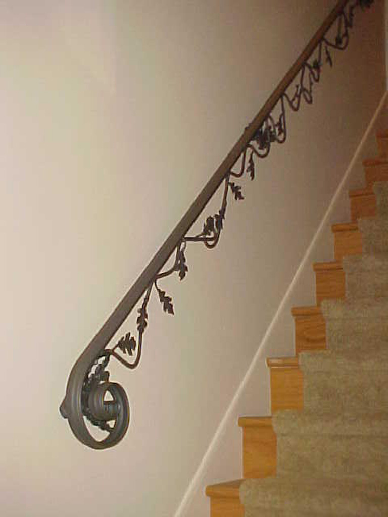iron-anvil-handrails-wall-mount-molded-cap-vine-oak-leaf-10-0040