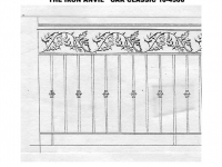 iron-anvil-railing-double-top-valance-casting-oak-classic-10-4511-line-drawing